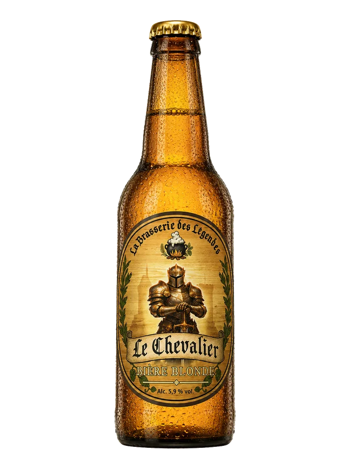 Le Chevalier, bière blonde artisanale